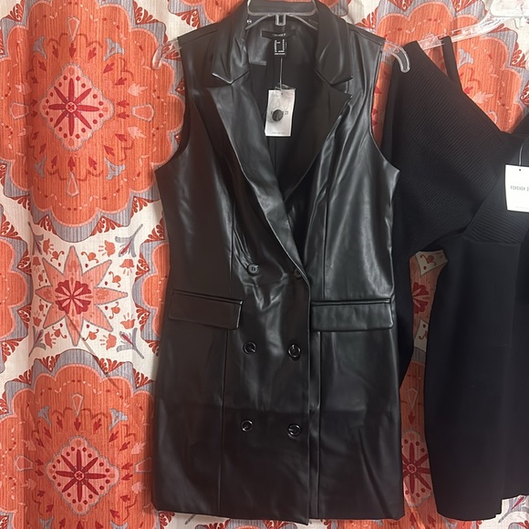 Forever 21 Leathers & Sweater Bundle - Picture 2 of 8